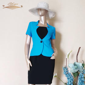 【特惠】YIQU丨“等待幸福”西装上衣（天蓝）