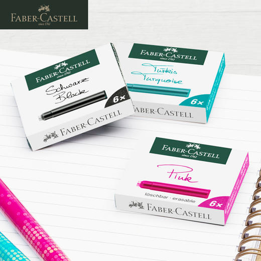 德国辉柏嘉 钢笔墨胆 6支/盒 商品图8