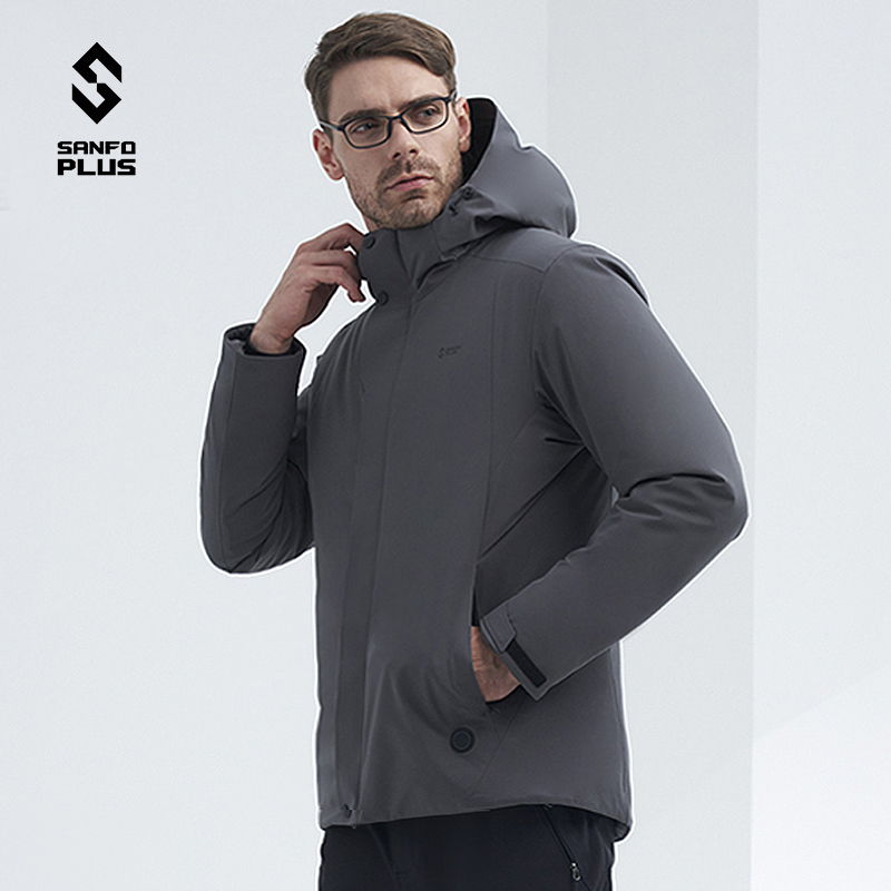 SANFO PLUS 阿波罗智能控温男士发热棉服 SJM-20126