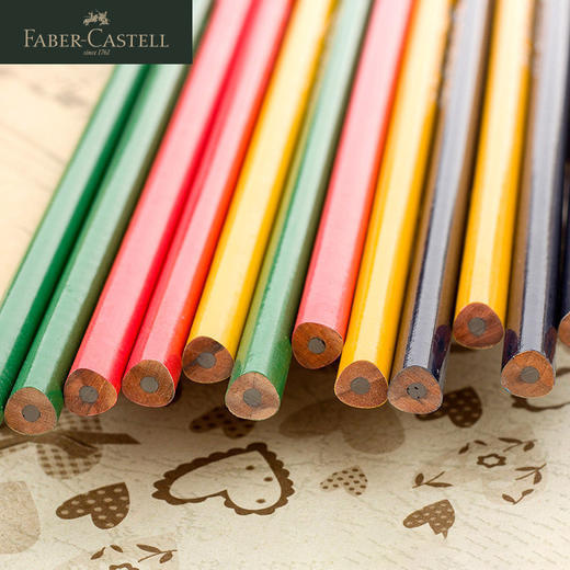 德国辉柏嘉 红系列 三角铅笔 【带卷笔刀】 商品图1