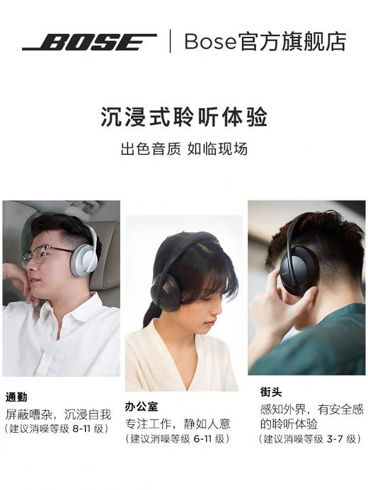Bose700无线降噪蓝牙头戴式耳机主动降噪国行原封 商品图4