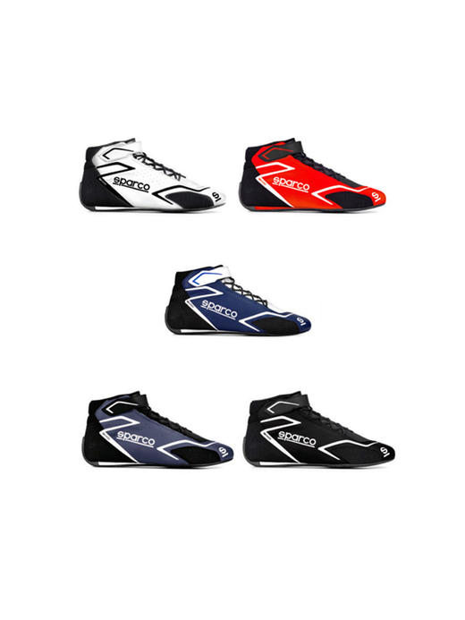 Sparco赛车鞋 FIA认证 防火 真皮 SKID 商品图1