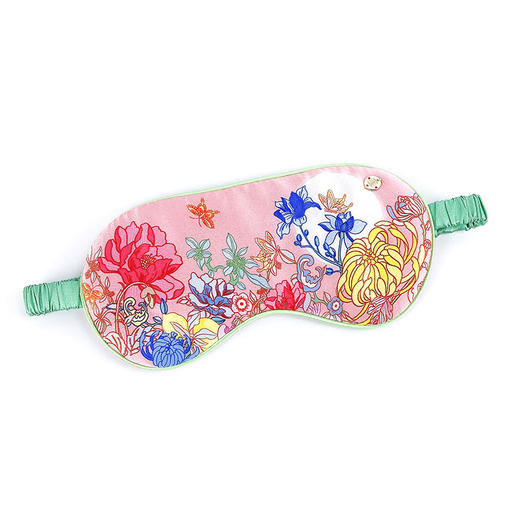 【采购专享】宫里的世界&上海故事 花好月圆真丝眼罩 商品图2