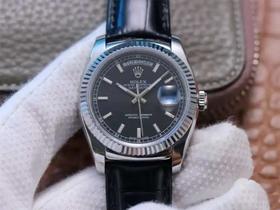 N劳li士日志系列：星期日历型，瑞士2836自动机械,36毫米,中性，密底，，蓝宝石水晶玻璃，防水100米。