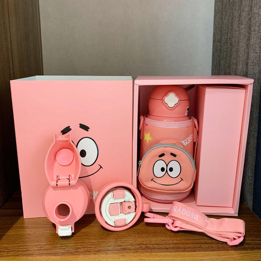 【品牌直发】四叶草保温杯具熊保温杯 口袋杯 派大星 630ml 商品图1