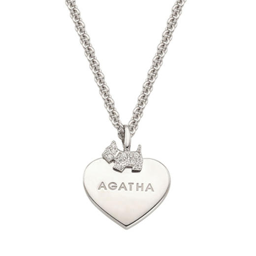 瑷嘉莎 agatha heart 儿童项链