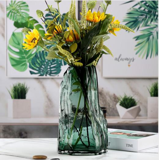 新款创意山水仿石套色艺术花瓶 商品图2