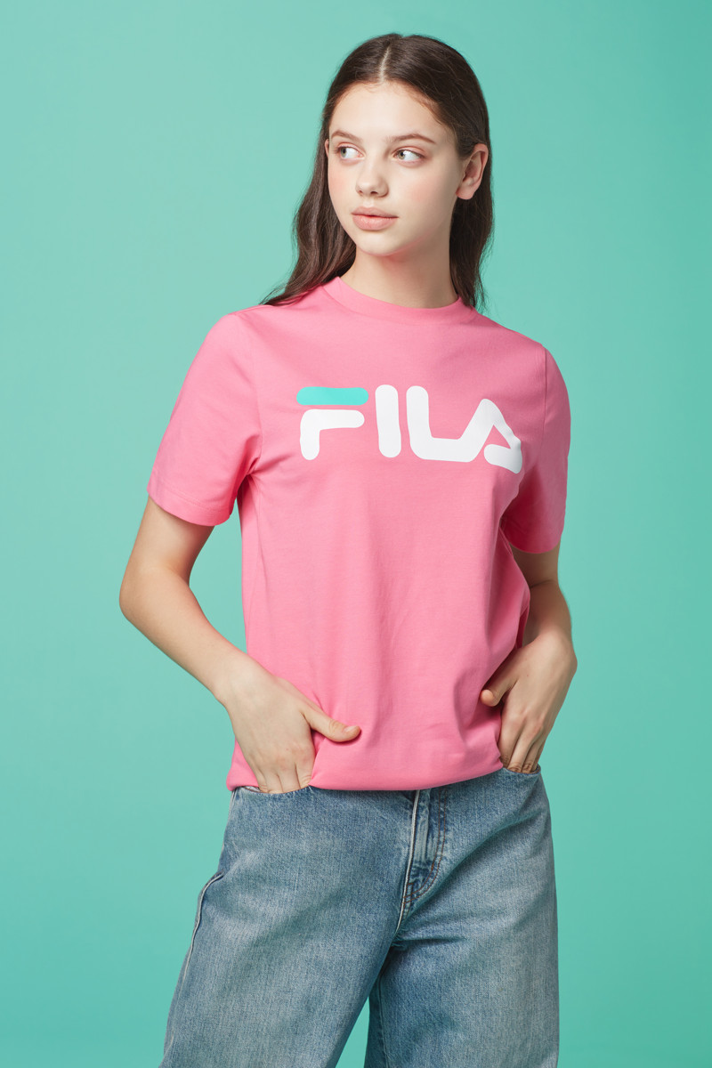 fila斐乐韩国传统风格fila徽标短袖fs2rsc2001xnpk