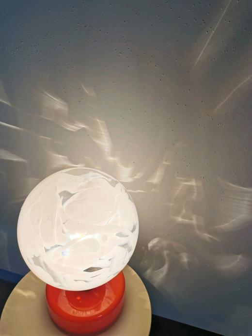 意大利1960s台灯 MURANO橘色 亮灯后绝美 商品图5