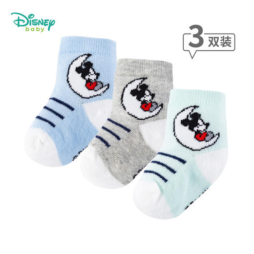 迪士尼(Disney)宝宝四季款袜子（3双装） 商品图2