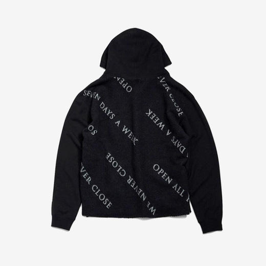 SOE Logo Type Hoodie Switching Fabric LOGO印花羊毛拼接卫衣 商品图8