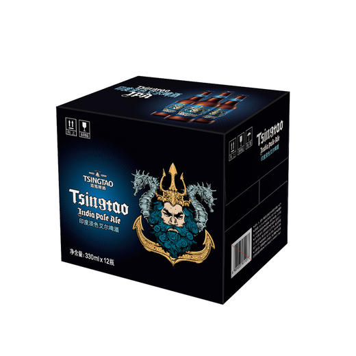 青岛啤酒330ml*12瓶精酿IPA箱啤（海神版） 商品图3