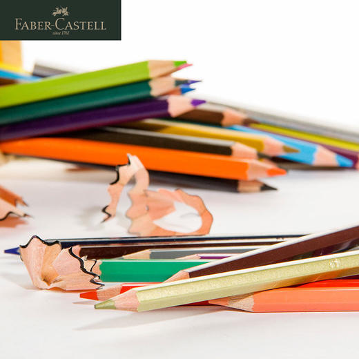 德国辉柏嘉 红系列 城堡100色油性彩色铅笔铁盒装 商品图3