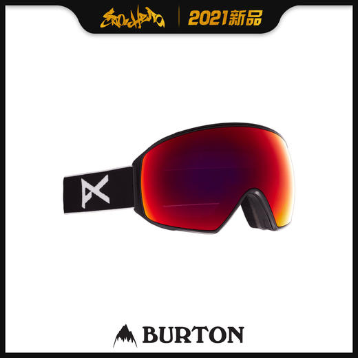 2021BURTON M4 TORIC BLACK/PRCV SUN RED NA 商品图0