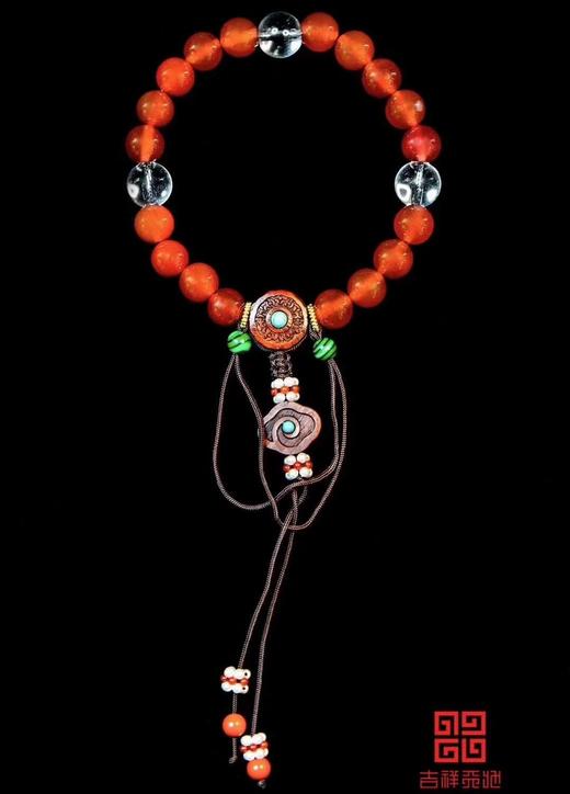 红玛瑙十八子手串 商品图1