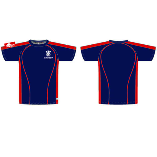 Sports Tshirt (Navy/Red) 运动T恤（深蓝色/红色）Boys男装 商品图0