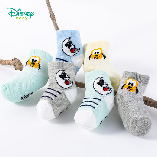迪士尼(Disney)宝宝四季款袜子（3双装） 商品图0