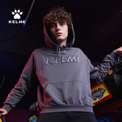 卡尔美情侣款连帽卫衣男女可穿 商品图0