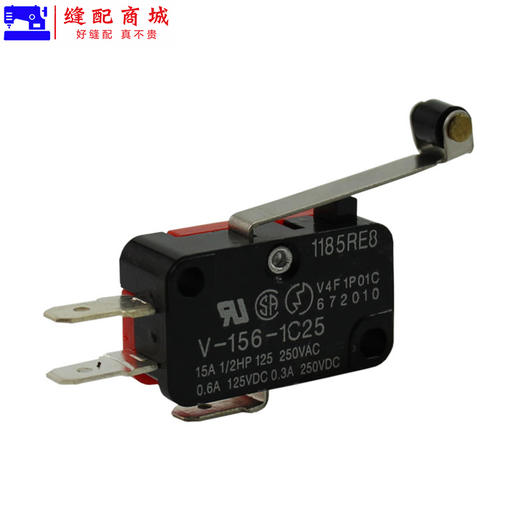 烫台脚踏开关小型行程限位微动开关V-15 V-152 V-153 V-155 V-156-1C25 银触点 商品图4