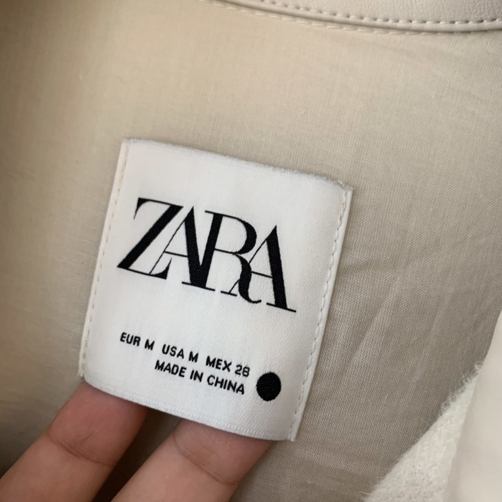 zara衣服标签上的图标图片