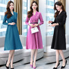 WZNH-MJYY8092秋季新款时尚纯色连衣裙 商品缩略图0