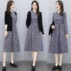 时尚印花，棉麻两件套连衣裙HR-XBL095 商品缩略图3