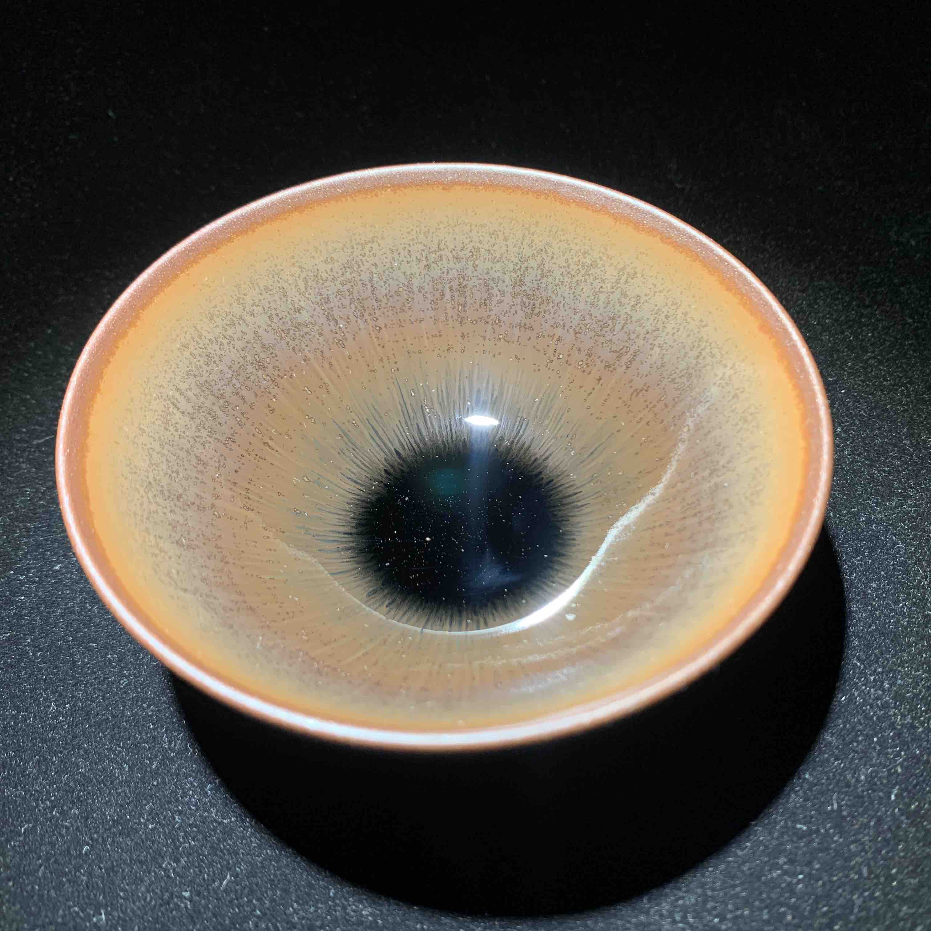 否卦|渐变釉面敛口盏