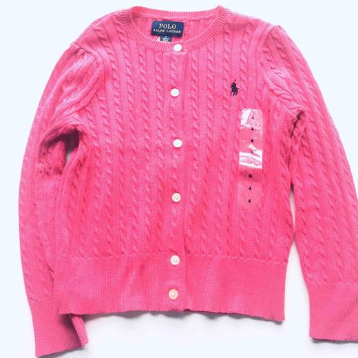 ***【开放日 腾坑位】【断码小童 全棉线衫】细腻的小麻花 开衫毛衣 四色可选 商品图3