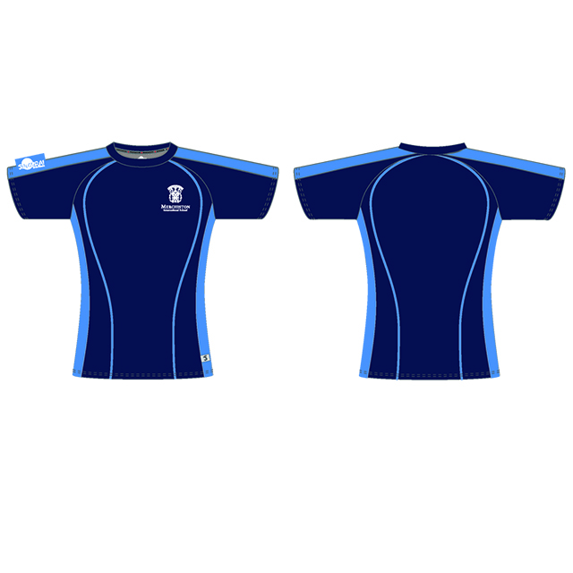 Sports T-shirt (Navy/Blue)  运动T恤（深蓝色/蓝色）Girls女装