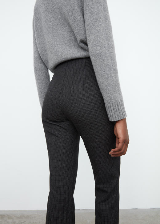 TOTEME 深灰色SAZE格纹窄脚西裤 商品图5