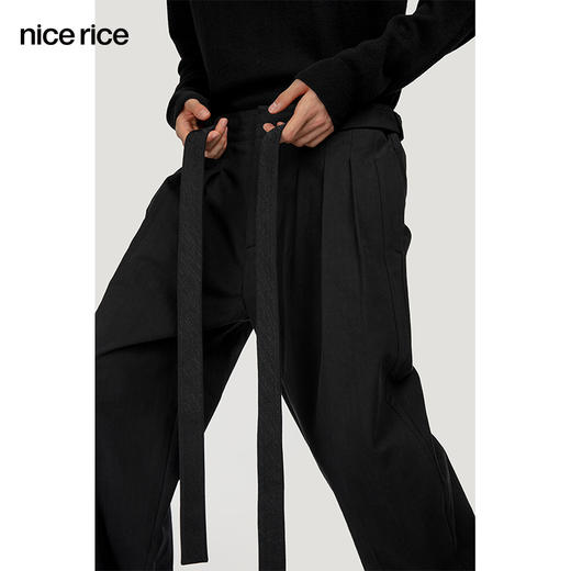 「和合」系列 280纯棉重磅剑道休闲裤