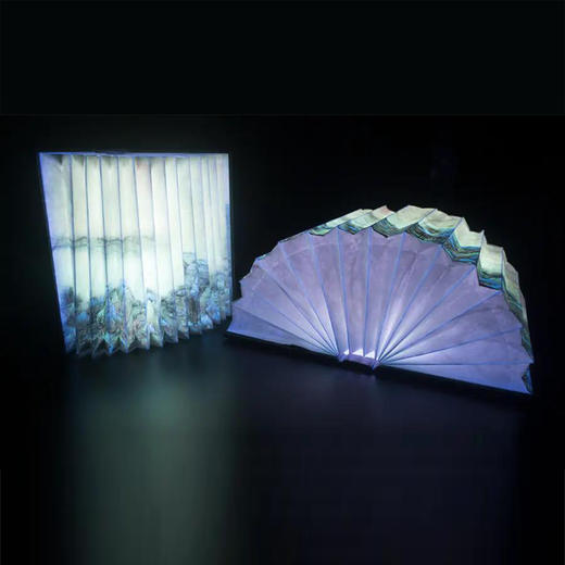 【中钞光华】《千里江山图》书本灯（可充电） 商品图0