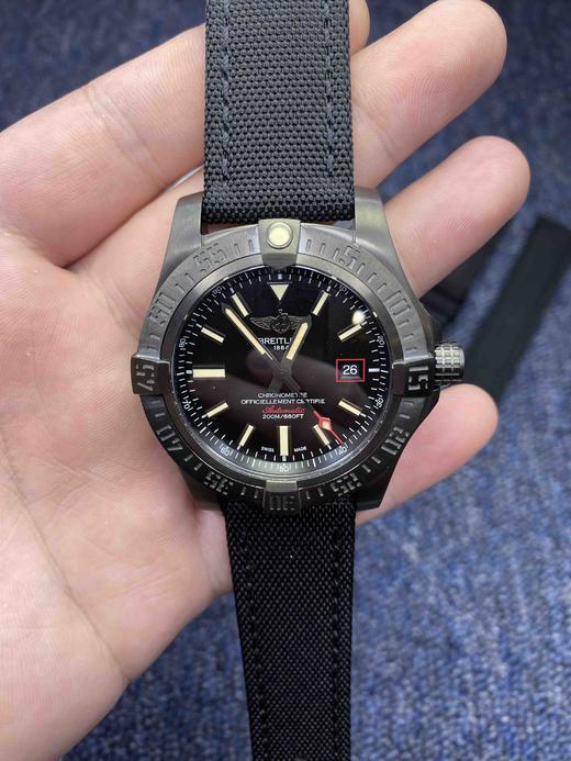 渠道货全黑黑鸟侦察机细节满分300米防水百年灵经典复仇者系列它有个