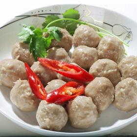 纯肉猪肉贡丸500克