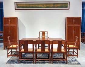 红桥红  家具严选  缅甸花梨（大果紫檀）  【茶室系列】