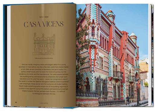 【现货】【TASCHEN40周年】Gaudí | 高迪.全集 建筑设计 商品图7