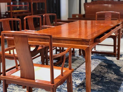 红桥红  家具严选  缅甸花梨（大果紫檀）  【茶室系列】 商品图5