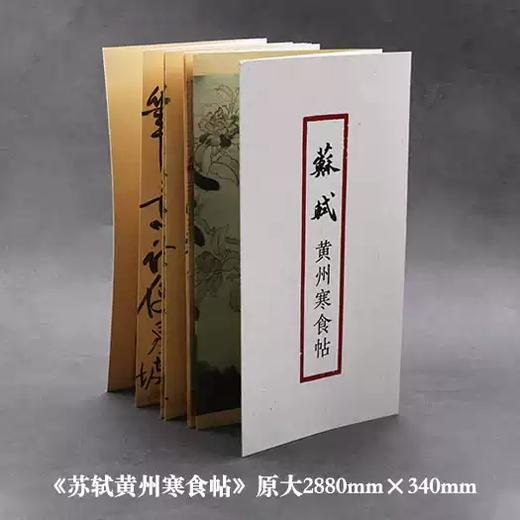 《苏轼黄州寒食帖》（原作1+1） 商品图1