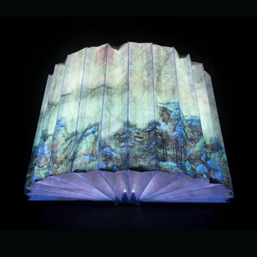 【中钞光华】《千里江山图》书本灯（可充电） 商品图2