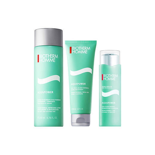 biotherm碧欧泉 男士水动力三件套护肤套装 香港直邮