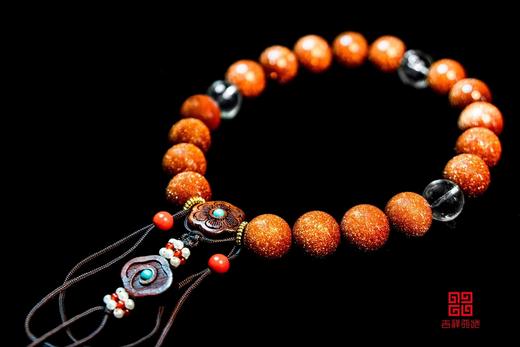 金砂石十八子手串 商品图0