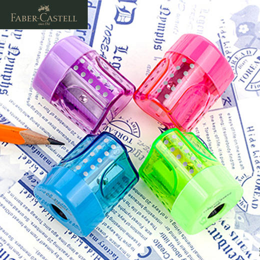 德国辉柏嘉 单孔自锁笔刨 糖果色 商品图0