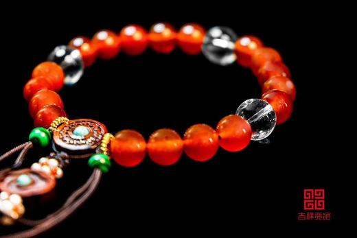 红玛瑙十八子手串 商品图0
