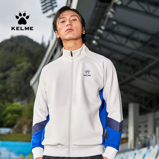 kelme卡尔美官网运动外套男训练跑步开衫拉链上衣休闲时尚外套潮