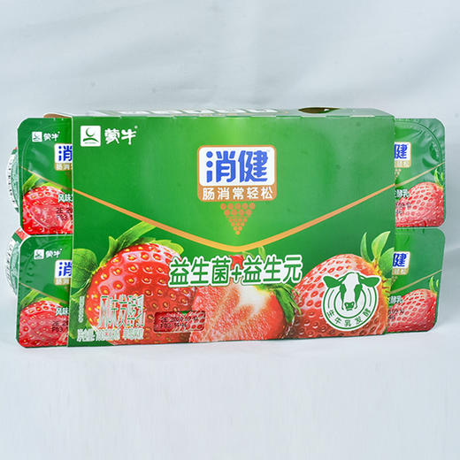 084519蒙牛消健风味发酵乳草莓果粒