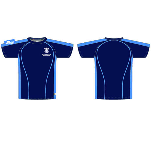 Sports Tshirt (Navy/Blue)  运动T恤（深蓝色/蓝色）Boys男装 商品图0