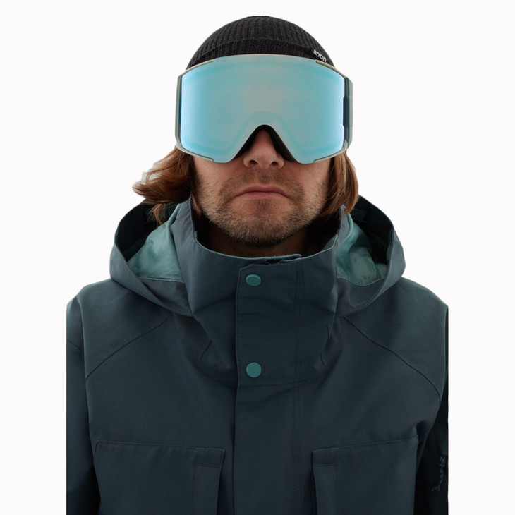 anon2021款asianfitsync雪镜蓝灰色