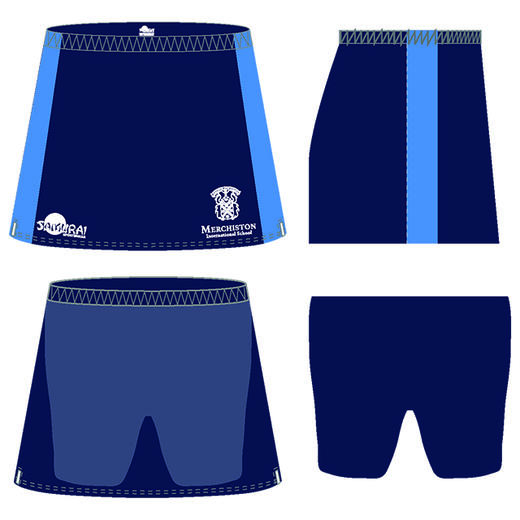 Sports Skort (Navy/Blue)  运动短裙（深蓝色/蓝色）Girls女装 商品图0
