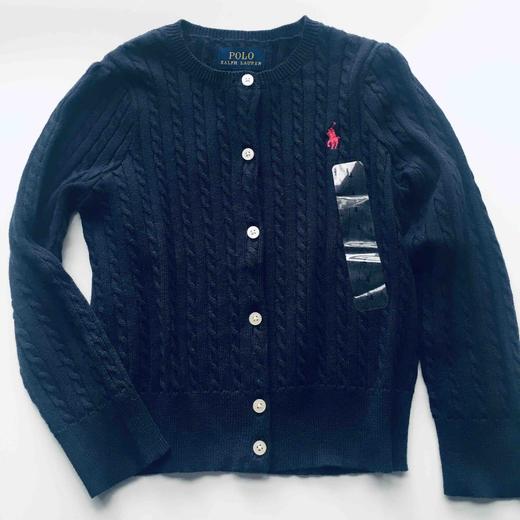 ***【开放日 腾坑位】【断码小童 全棉线衫】细腻的小麻花 开衫毛衣 四色可选 商品图0