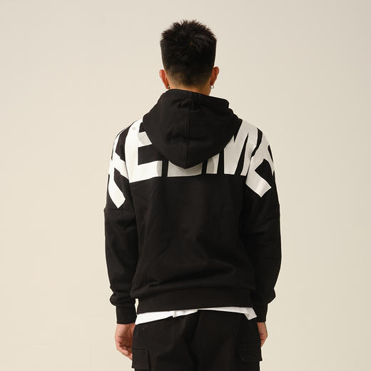 卡尔美情侣款连帽套头外套宽松版 商品图1